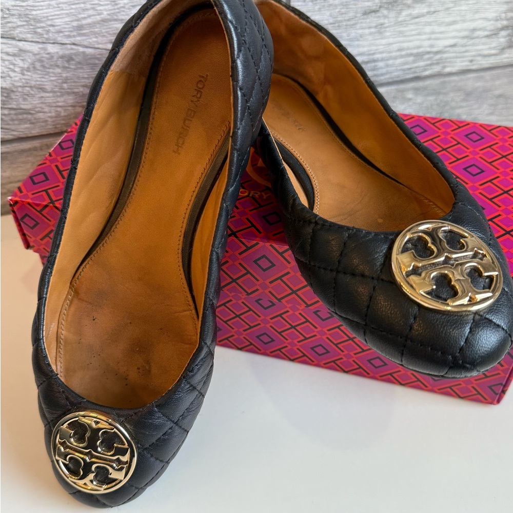 Tory Burch Chelsea Quilted Ballet Flats